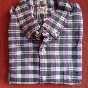 NEW! JCREW' Plaid shirt, Men’s XL